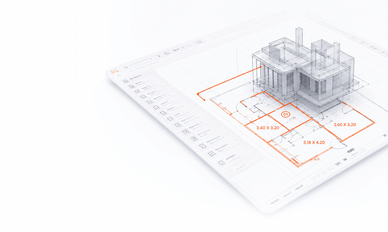 HQCS CAD workspace